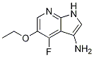 1H-Pyrrolo[2,3-b]pyridin-3-aMine, 5-ethoxy-4-fluoro- CAS#: 1196510-45-8