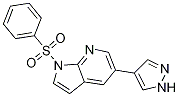 1H-Pyrrolo[2,3-b]pyridine, 1-(phenylsulfonyl)-5-(1H-pyrazol-4-yl)- CAS#: 1147998-27-3