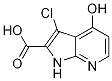 1H-Pyrrolo[2,3-b]pyridine-2-carboxylic acid, 3-chloro-4-hydroxy- CAS#: 1204476-05-0