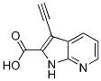 1H-Pyrrolo[2,3-b]pyridine-2-carboxylic acid, 3-ethynyl- CAS#: 1204475-96-6
