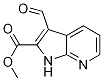 1H-Pyrrolo[2,3-b]pyridine-2-carboxylic acid, 3-forMyl-, Methyl ester CAS#: 1204475-76-2