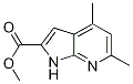 1H-Pyrrolo[2,3-b]pyridine-2-carboxylic acid, 4,6-diMethyl-, Methyl ester CAS#: 1190212-21-5