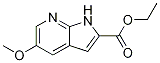1H-Pyrrolo[2,3-b]pyridine-2-carboxylic acid, 5-Methoxy-, ethyl ester CAS#: 1045856-81-2