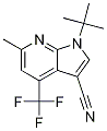 1H-Pyrrolo[2,3-b]pyridine-3-carbonitrile, 1-(1,1-diMethylethyl)-6-Methyl-4-(trifluoroMethyl)- CAS#: 1146221-74-0