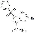 1H-Pyrrolo[2,3-b]pyridine-3-carboxamide, 5-bromo-1-(phenylsulfonyl)- CAS#: 1046793-69-4