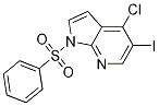 1H-Pyrrolo[2,3-b]pyridine, 4-chloro-5-iodo-1-(phenylsulfonyl)- CAS#: 1196507-56-8