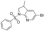 1H-Pyrrolo[2,3-b]pyridine, 5-broMo-2,3-dihydro-3-Methyl-1-(phenylsulfonyl)- CAS#: 1111637-64-9