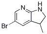 1H-Pyrrolo[2,3-b]pyridine, 5-broMo-2,3-dihydro-3-Methyl- CAS#: 1111637-65-0