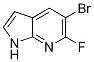1H-Pyrrolo[2,3-b]pyridine, 5-broMo-6-fluoro- CAS#: 1207625-29-3