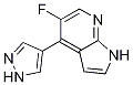 1H-Pyrrolo[2,3-b]pyridine, 5-fluoro-4-(1H-pyrazol-4-yl)- CAS#: 1203568-85-7