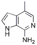 1H-Pyrrolo[2,3-c]pyridin-7-aMine, 4-Methyl- CAS#: 1260384-89-1