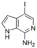1H-Pyrrolo[2,3-c]pyridin-7-aMine, 4-iodo- CAS#: 1260386-61-5