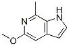 1H-Pyrrolo[2,3-c]pyridine, 5-Methoxy-7-Methyl- CAS#: 1082042-21-4