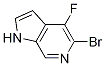 1H-Pyrrolo[2,3-c]pyridine, 5-broMo-4-fluoro- CAS#: 1260383-04-7