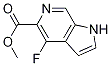1H-Pyrrolo[2,3-c]pyridine-5-carboxylic acid, 4-fluoro-, Methyl ester CAS#: 1260386-86-4