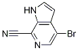 1H-Pyrrolo[2,3-c]pyridine-7-carbonitrile, 4-broMo- CAS#: 1190320-76-3
