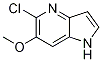 1H-Pyrrolo[3,2-b]pyridine, 5-chloro-6-Methoxy- CAS#: 1260381-49-4