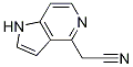 1H-Pyrrolo[3,2-c]pyridine-4-acetonitrile CAS#: 1159827-93-6