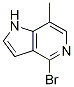 1H-Pyrrolo[3,2-c]pyridine, 4-broMo-7-Methyl- CAS#: 1082040-87-6
