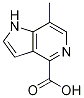 1H-Pyrrolo[3,2-c]pyridine-4-carboxylic acid, 7-Methyl- CAS#: 1082041-02-8