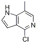 1H-Pyrrolo[3,2-c]pyridine, 4-chloro-7-Methyl- CAS#: 1082040-95-6