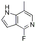 1H-Pyrrolo[3,2-c]pyridine, 4-fluoro-7-Methyl- CAS#: 1082042-22-5