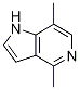1H-Pyrrolo[3,2-c]pyridine, 4,7-diMethyl- CAS#: 1082041-07-3