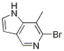 1H-Pyrrolo[3,2-c]pyridine, 6-broMo-7-Methyl- CAS#: 1082040-89-8