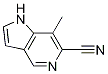 1H-Pyrrolo[3,2-c]pyridine-6-carbonitrile, 7-Methyl- CAS#: 1082041-08-4