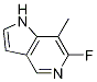 1H-Pyrrolo[3,2-c]pyridine, 6-fluoro-7-Methyl- CAS#: 1082040-93-4