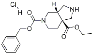 1H-Pyrrolo[3,4-c]pyridine-5,7a-dicarboxylic acid, hexahydro-, 7a-ethyl 5-(phenylMethyl) ester, hydrochloride , (3aS,7aS)- CAS#: 1260605-35-3