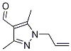 1H-pyrazole-4-carboxaldehyde, 3,5-dimethyl-1-(2-propenyl)- CAS#: 1155595-91-7