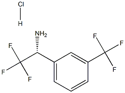 (1R)-2,2,2-TRIFLUORO-1-[3-(TRIFLUOROMETHYL)PHENYL]ETHYLAMINE HCl CAS#: 1391469-75-2