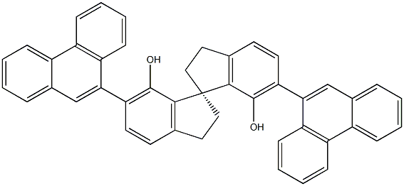 (1R)- 2,2',3,3'-tetrahydro-6,6'-di-9-phenanthrenyl-1,1'-Spirobi[1H-indene]-7,7'-diol CAS#: 1372719-96-4