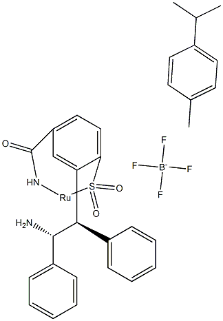 {[(1R,2R)-2-amino-1,2-diphenylethyl](4-toluenesulfonyl)amido}(p-cymene)ruthenium(II) tetrafluoroborate, min. 97% CAS#: 1192483-03-6