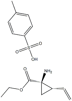 (1R,2S)-1-Amino-2-ethenyl-cyclopropanecarboxylic acid ethyl ester 4-methylbenzenesulfonate CAS#: 1159609-95-6