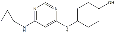 (1R,4R)-4-(6-CyclopropylaMino-pyriMidin-4-ylaMino)-cyclohexanol CAS#: 1353980-65-0