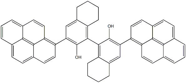(1S)-5,5',6,6',7,7',8,8'-Octahydro-3,3'-di-1-pyrenyl-[1,1'-binaphthalene]-2,2'-diol CAS#: 1286189-19-2