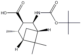 (1S,2S,3R,4S,5S)- 2-tert-Butoxy-carbonylamino-4,6,6-trimethylbi-cyclo[3.1.1]heptane-3-carboxylic acid CAS#: 1173664-54-4