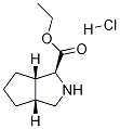 (1S,3aR,6aS)-Octahydrocyclopenta[c]pyrrole-1-carboxylic acid ethyl ester hydrochloride CAS#: 1147103-42-1
