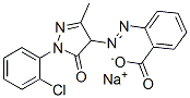 2-[[[1-(2-Chlorophenyl)-4,5-dihydro-3-methyl-5-oxo-1H-pyrazol]-4-yl]azo]benzoic acid sodium salt CAS#: 72639-38-4