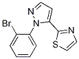2-(1-(2-broMophenyl)-1H-pyrazol-5-yl)thiazole CAS#: 1269291-74-8