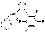 2-[1-(2,3,5,6-tetrafluorophenyl)-1H-iMidazol-2-yl]-Benzothiazole CAS#: 1283595-54-9