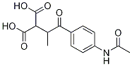 2-(1-(4-acetaMidophenyl)-1-oxopropan-2-yl)Malonic acid CAS#: 1221499-54-2