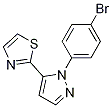 2-(1-(4-broMophenyl)-1H-pyrazol-5-yl)thiazole CAS#: 1269292-35-4
