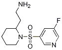 2-(1-(5-fluoropyridin-3-ylsulfonyl)piperidin-2-yl)ethanaMine CAS#: 1274746-15-4