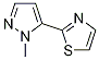 2-(1-Methyl-1H-pyrazol-5-yl)thiazole CAS#: 1269292-62-7