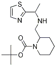 2-[(1-Thiazol-2-yl-ethylaMino)-Methyl]-piperidine-1-carboxylic acid tert-butyl ester CAS#: 1353965-22-6