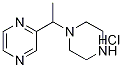 2-(1-(piperazin-1-yl)ethyl)pyrazine hydrochloride, 98+% C10H17ClN4, 分子量 228.72 CAS#: 1185313-41-0