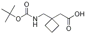 2-(1-(((tert-Butoxycarbonyl)amino)methyl)cyclobutyl)acetic acid CAS#: 1384441-97-7